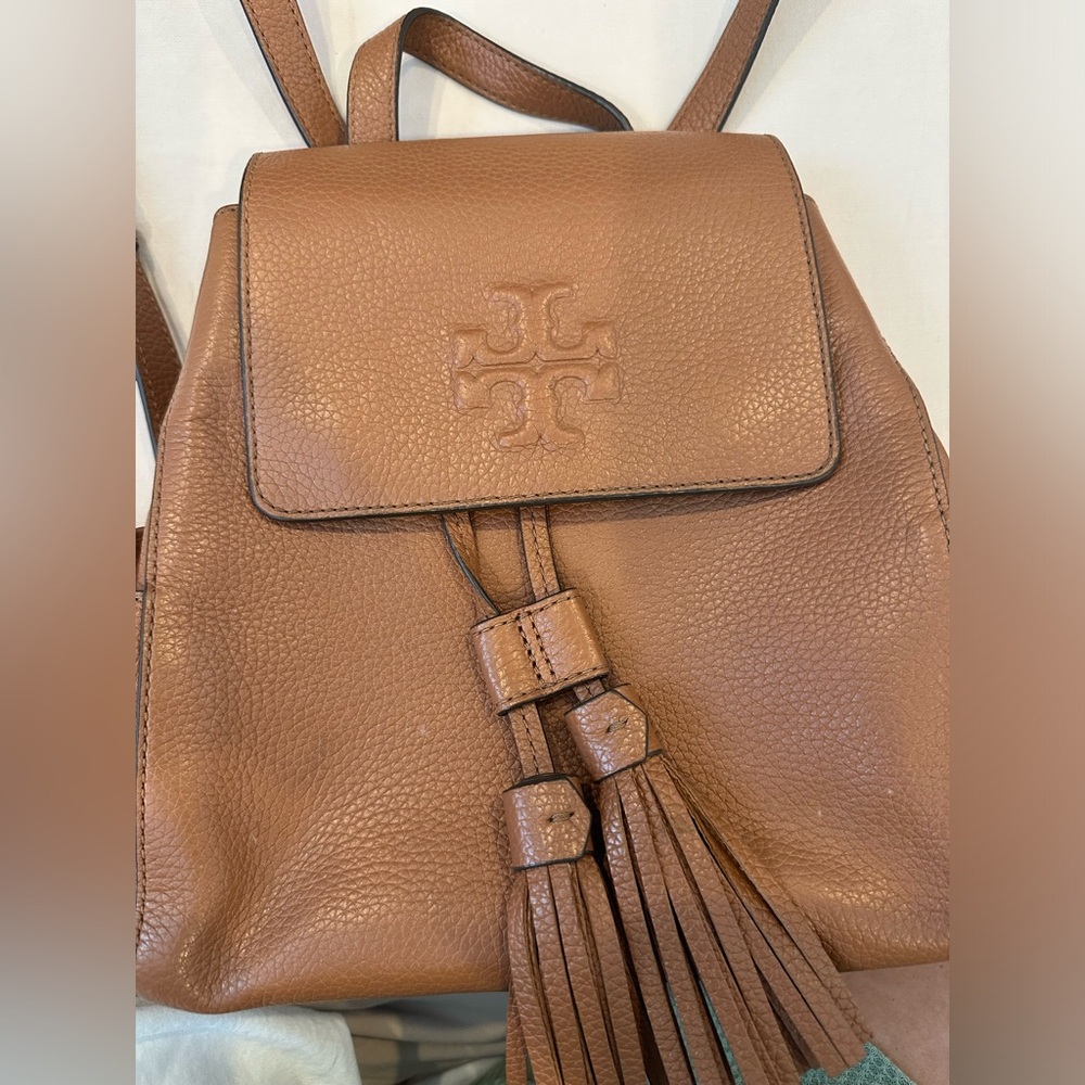Tory Burch backpack with magnet close